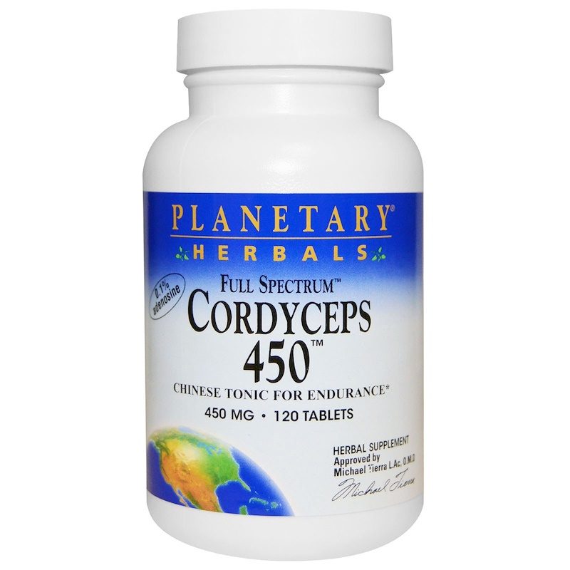Cordyceps 450mg 120 Tablets