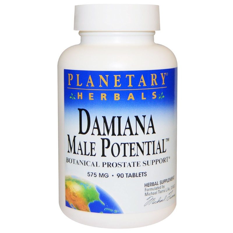 Damiana Male Potential Botanical Prostrate Support 575mg 90 Tablets