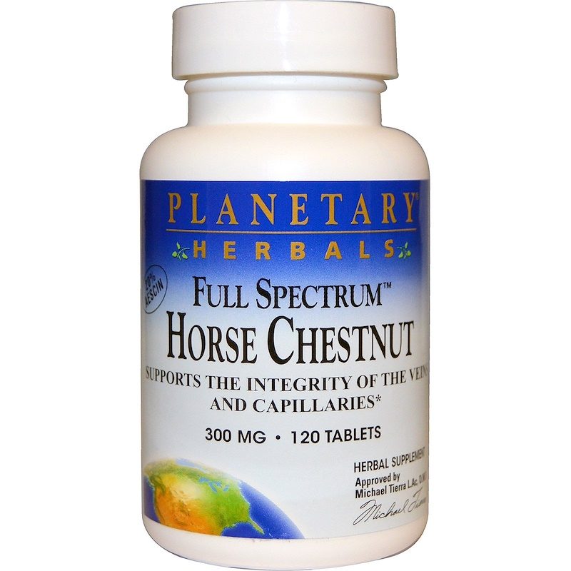 Horse Chestnut Full Spectrum 300mg 120 Tablets