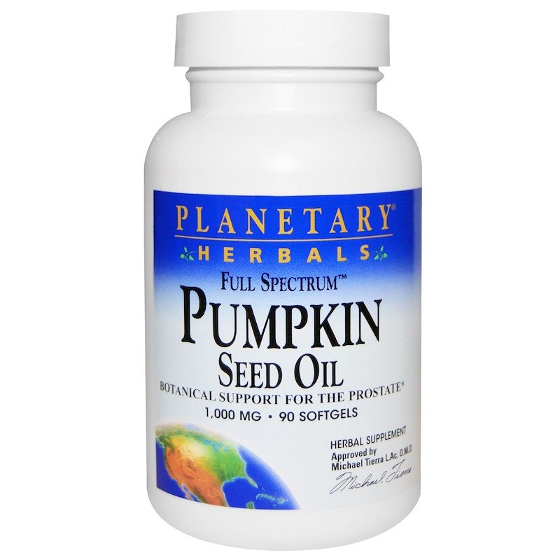 Pumpkin Seed Oil Full Specrum 1000mg 90 Softgels