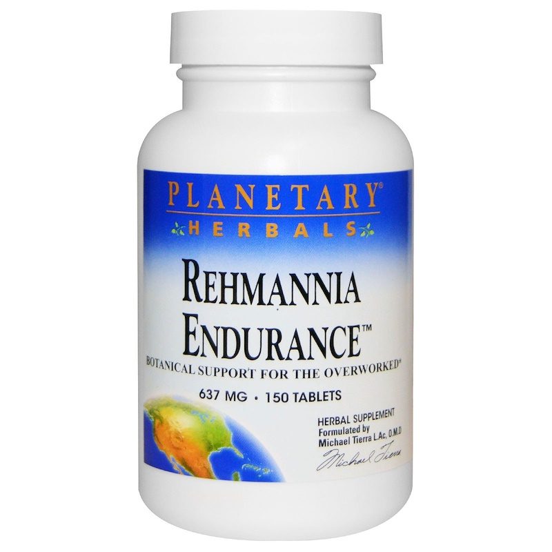 Rehmannia Endurance 637mg 150 Tablets
