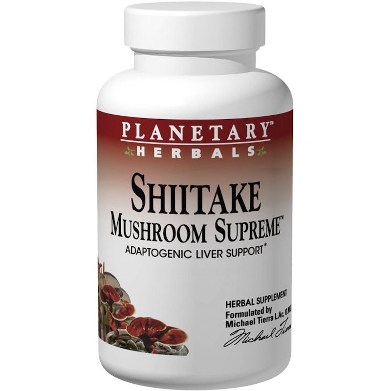 Shitake Mushroom Supreme Liver Support 625mg 100 Tablets