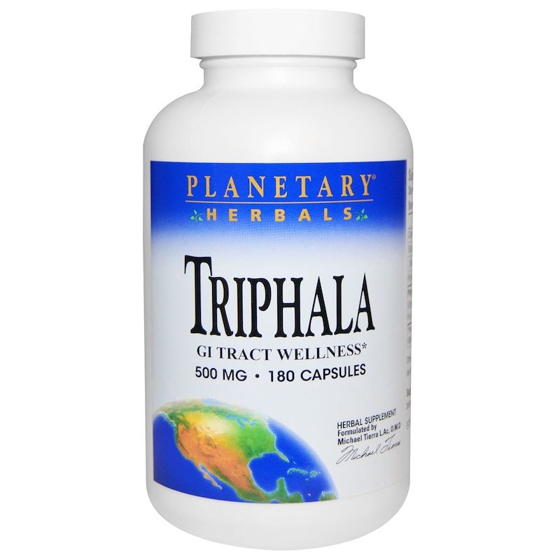 Triphala 500 mg 180 Capsules
