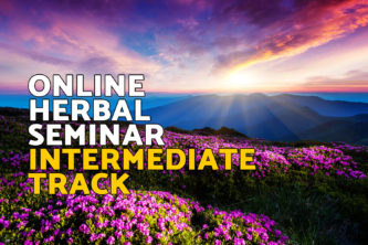Online herbal seminar intermediate track