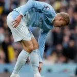 Manchester City Assess Haaland Foot Injury After Ipswich Double