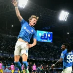 Napoli edge Bodo/Glimt in seven-goal thriller as McTominay scores twice