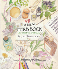 A Kid's Herb Book by Lesley Tierra