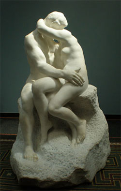 Rodin's The Kiss Statute