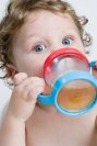 Child with Sippy Cup